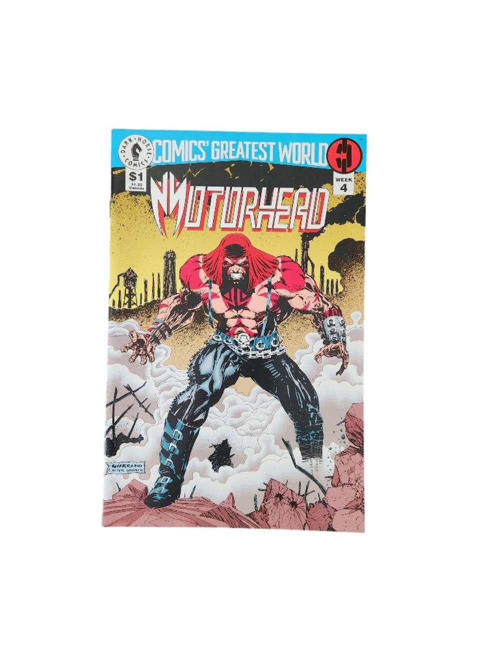 Dark Horse Motorhead Week 4 1993 Comic Book Collector Bagged Boarded
